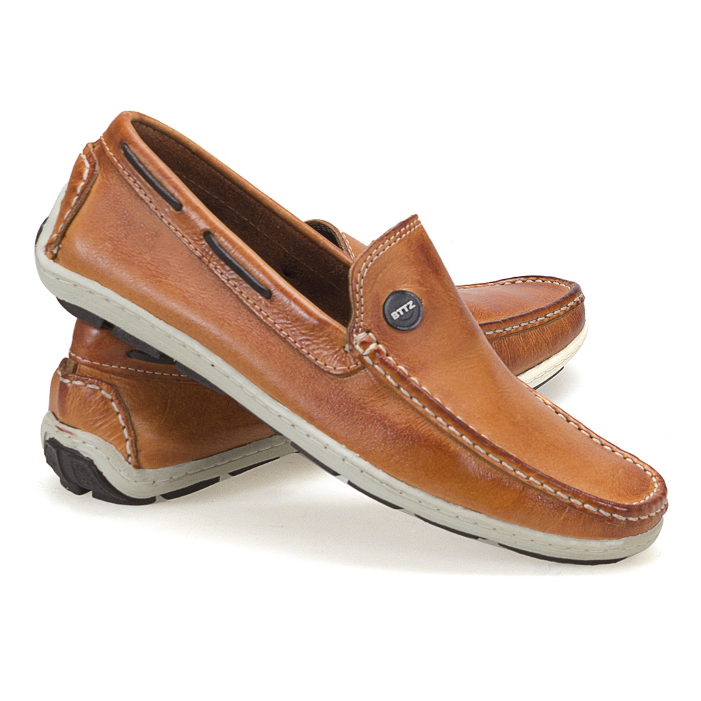 Mocassim store caramelo masculino