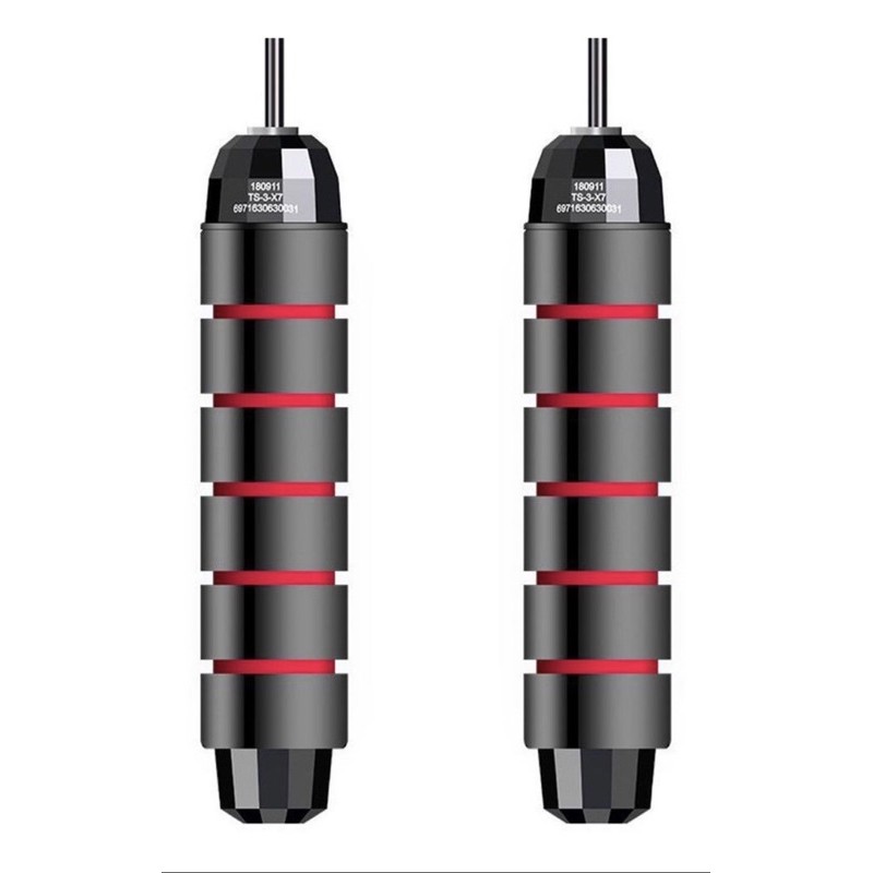 Corda Pular Pro Com Rolamento Cabo De Aço Revestido