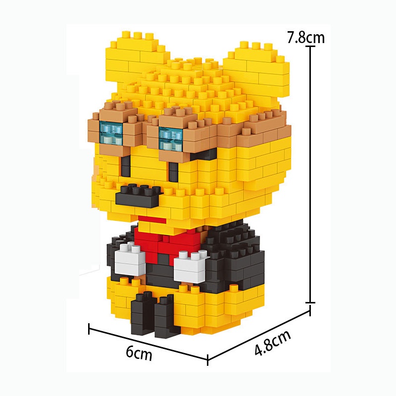 Conjunto De Brinquedos Tigger Goofy Building Block Se | Shopee Brasil