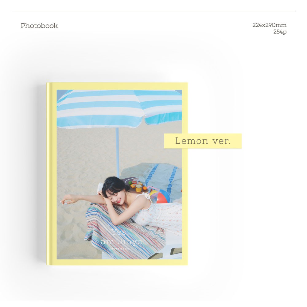 I Photobook Yes, Jihyo 1st アイドル am
