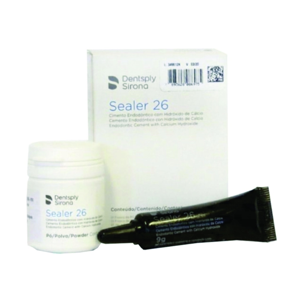 Cimento Endodôntico Obturador Sealer 26 - Dentsply Sirona | Shopee Brasil