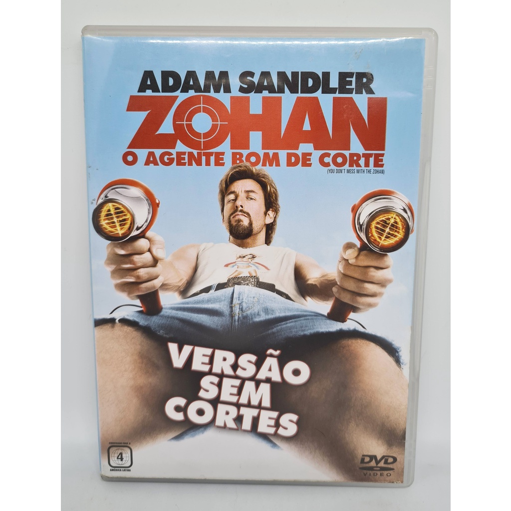 DVD Zohan O Agente Bom de Corte Shopee Brasil