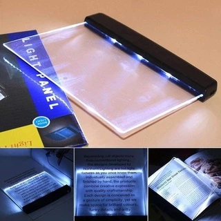 Luminária De Leitura / Livro Com Claro Led Portátil Ultra Fina Para Leitura / Leitura / Livro Com Claro Noturna / Painel De Claro Led