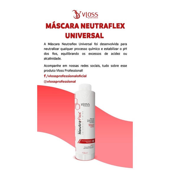 mascara neutralizante neutraflex vloss 1l | Shopee Brasil