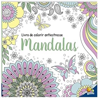 Kit 550 Mandalas Flores para Imprimir e Colorir