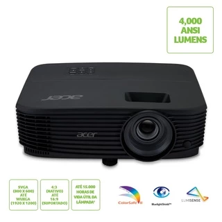 Projetor Acer X1123HP SVGA 4.000 Lúmens VGA HDMI 20.000:1 - MR.JSA11.00D