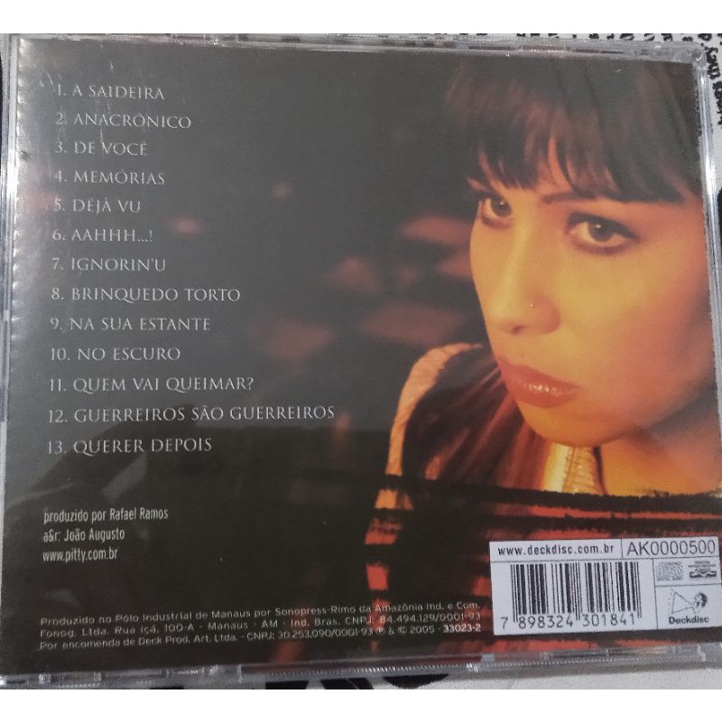 CD Pitty Anacrônico | Shopee Brasil