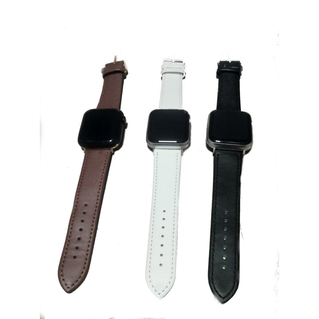 Bracelete em couro para relógio Apple Watch