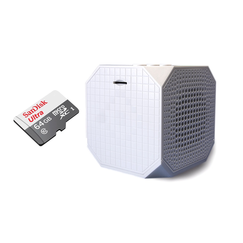 Caixa de Som Easy Mobile Bluetooth Wise Box branca | Shopee Brasil