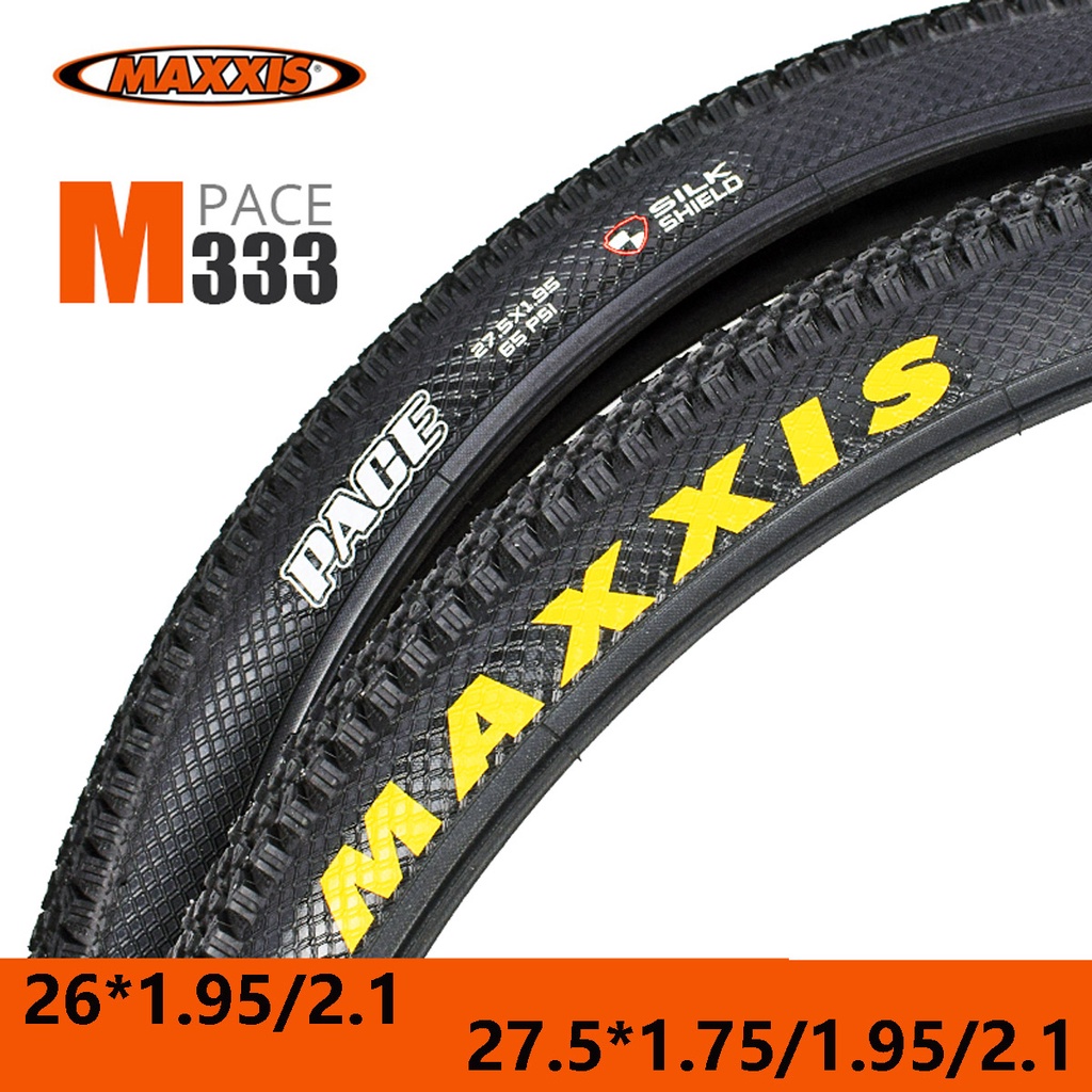 Pneus MAXXIS m333 pace MTB mountain bike 26x2.1/1.95 27.5x1.95/2.1 29x2.1 m333 Resistente 60tpi De Bicicleta Peças