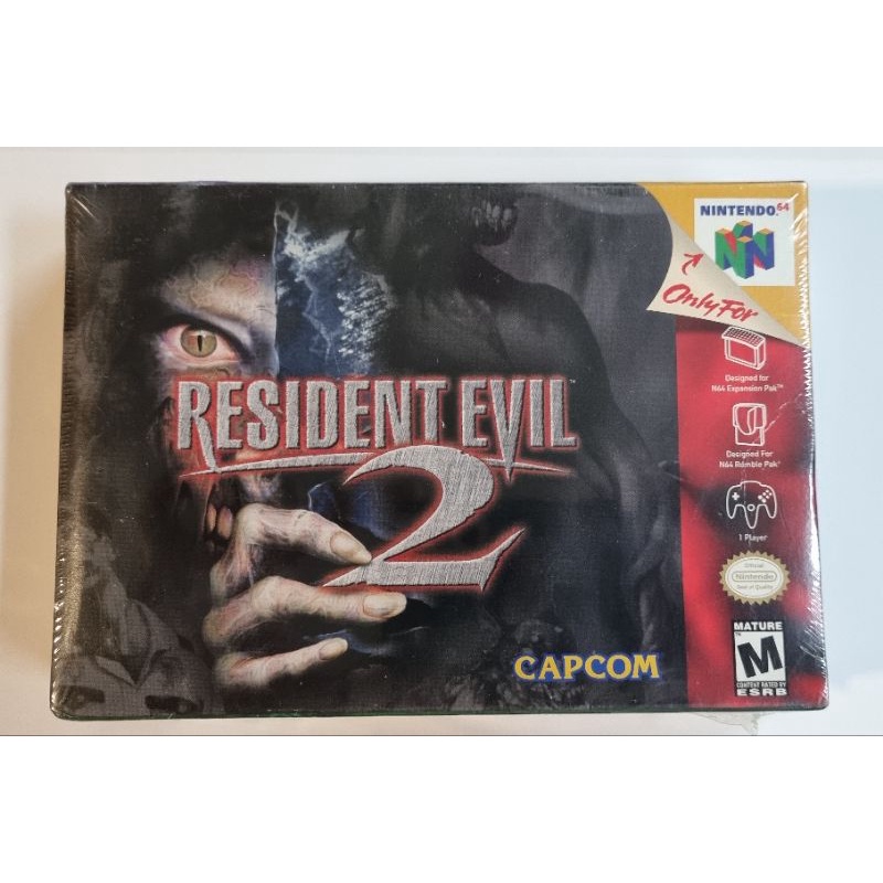 Resident Evil 2 - Nintendo 64 Lacrado