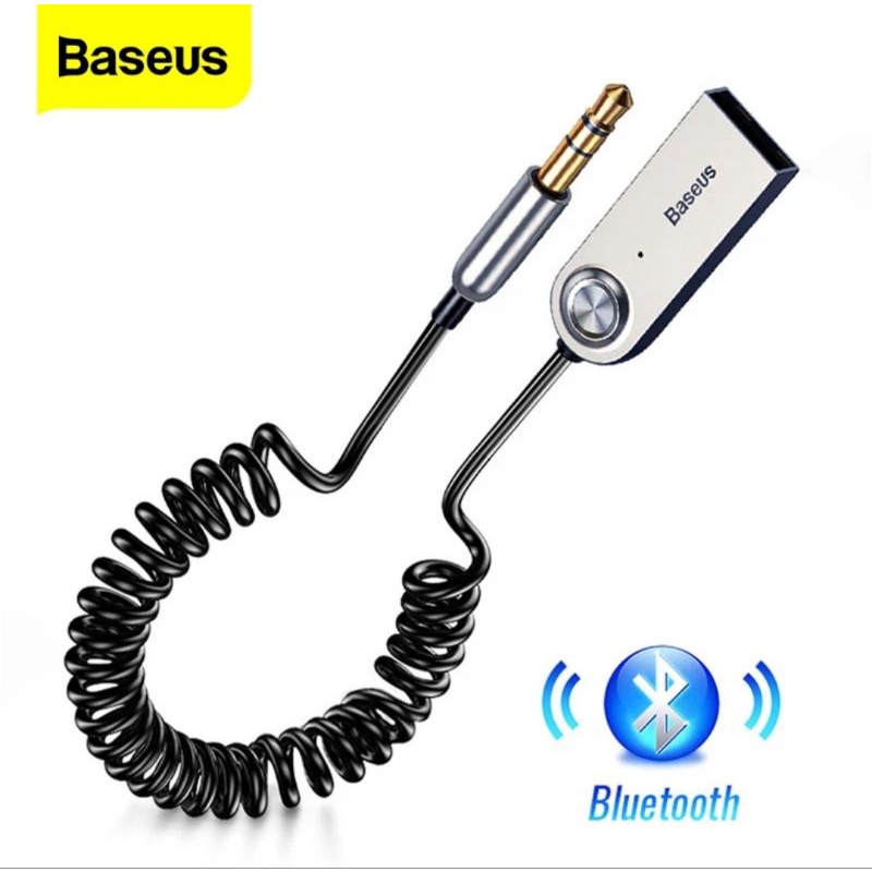 (PRODUTO NO BRASIL) Adaptador Bluetooth Baseus Stereo 5.0 Aux P2 e USB ...