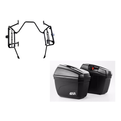 Suporte Lateral Chapam + Bau Givi E22n Tiger 800 - 2012 A 2017 | Shopee  Brasil