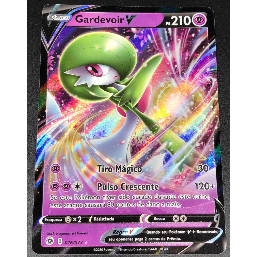 Carta Pokémon Gardevoir V Caminho Do Campeão Original