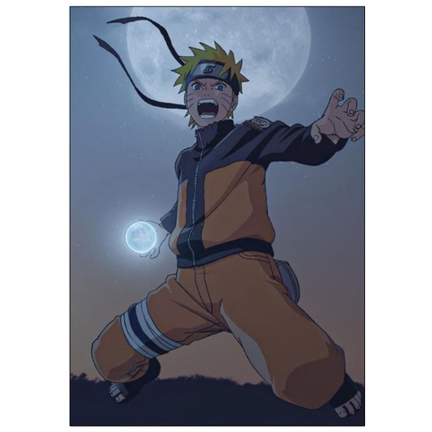 CADERNO ECOLÓGICO CAPA DURA 96 FOLHAS - NARUTO UZUMAKI