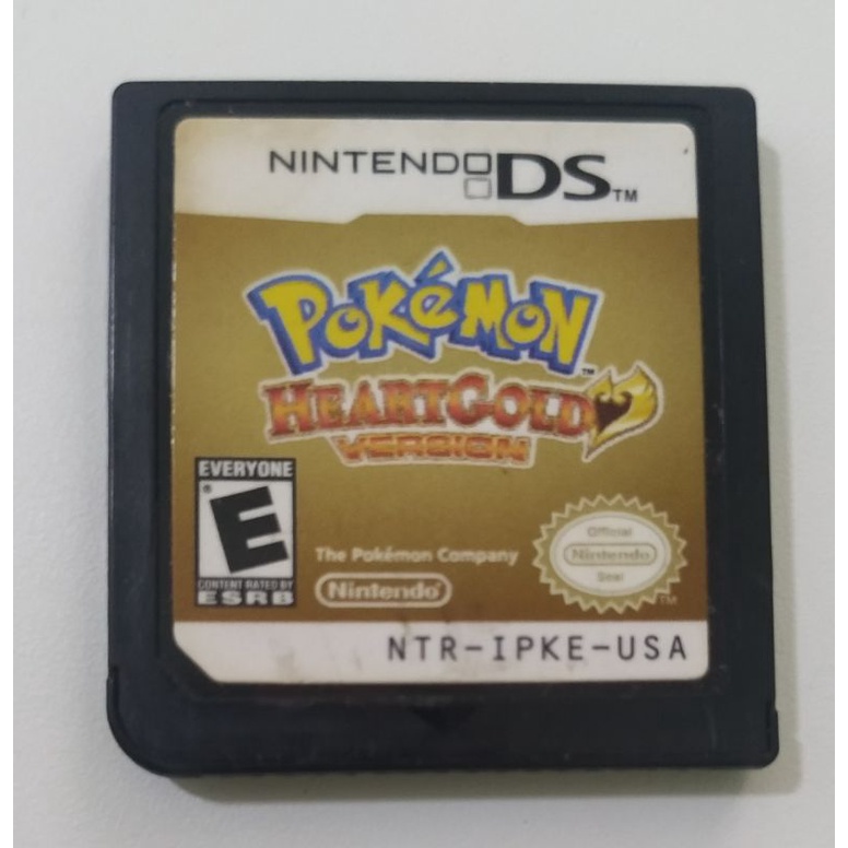Pokemon Heart Gold HeartGold Original Nintendo DS 2DS e 3DS