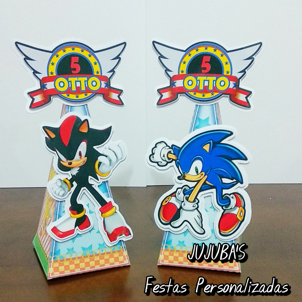 Unidades Caixa Cone Sonic Taills Shopee Brasil