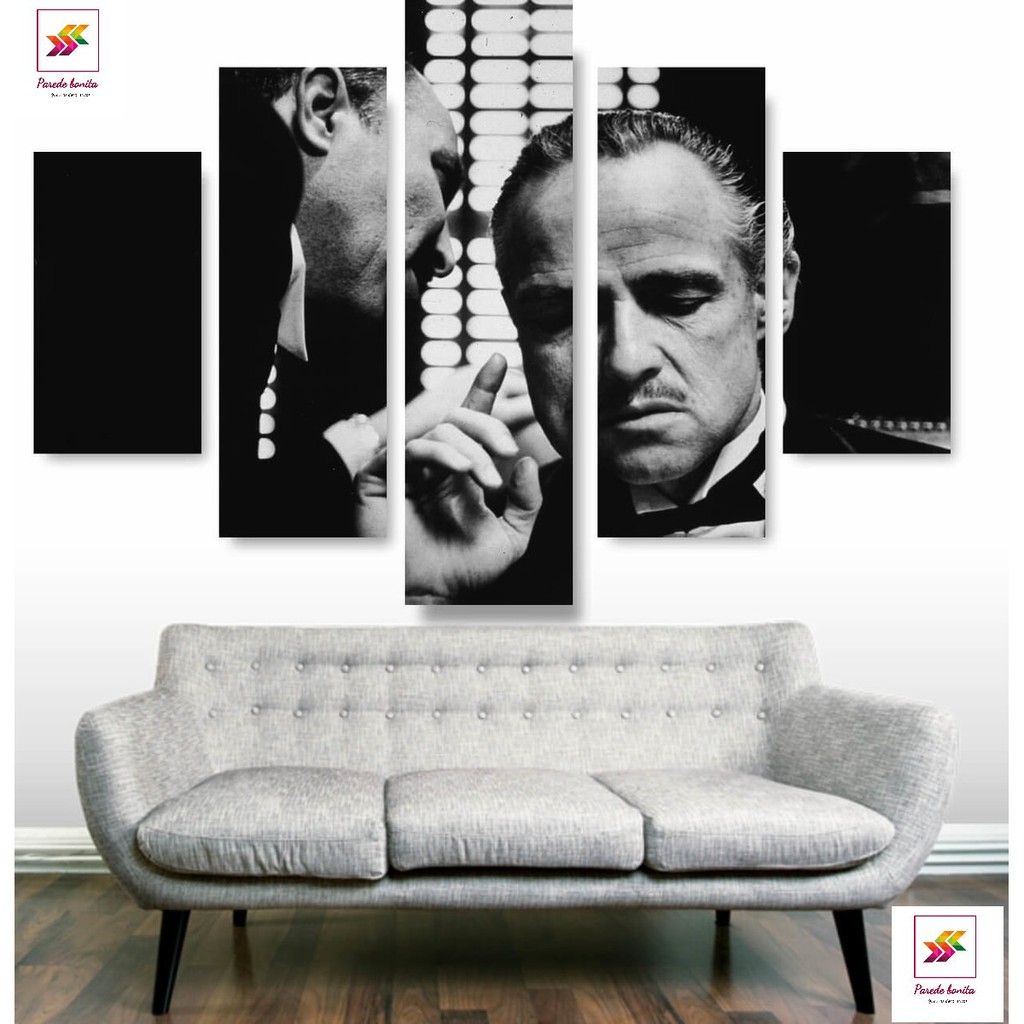 Quadro Mosaico O Poderoso Chefao Tamanho Grande | Shopee Brasil