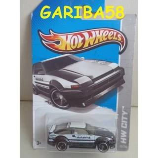 HOT WHEELS TOYOTA AE-86 COROLLA 2013 TOKYO POLICE BK GARIBA58