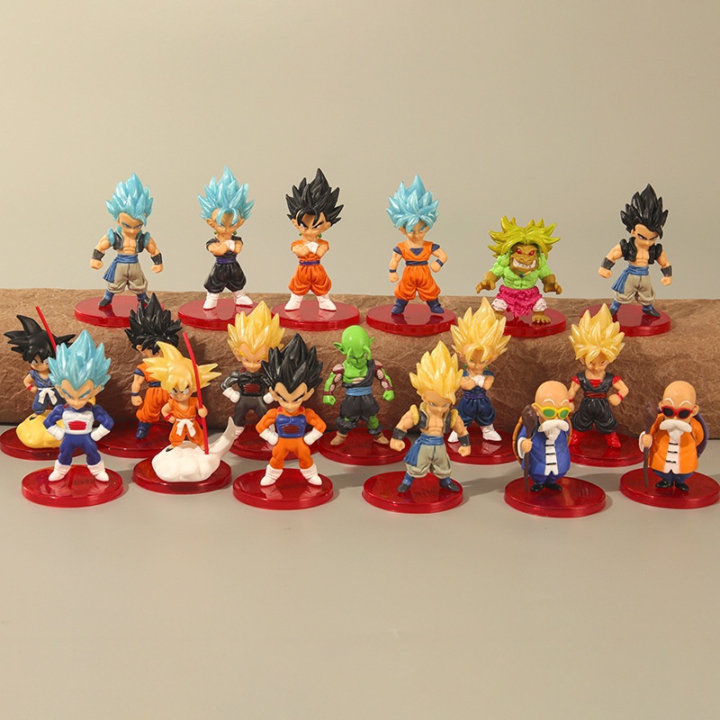 Bola De Dragão Z Ação Figura Filho Gordo Goku Gohan Bejjita Yonsei Vegeta  IV Figuras Modelo Brinquedos Presentes