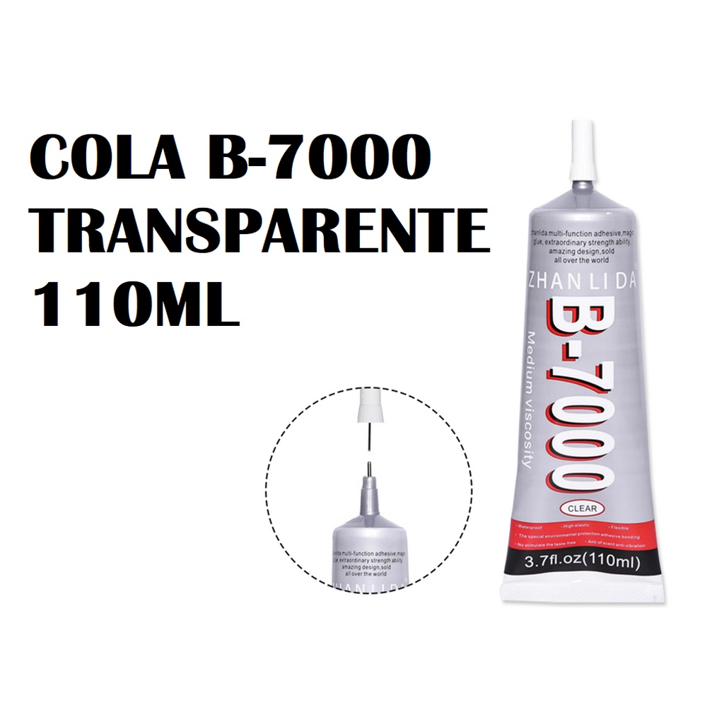 Cola Para Celular Touch / Display / Frontal Transparente B-7000 ...