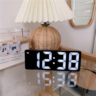 Inteligente LED Relógio De Cabeceira Alarme Digital Relógios Mesa De  Eletrônico Funtion Soneca USB Wake Up Despertador | Shopee Brasil