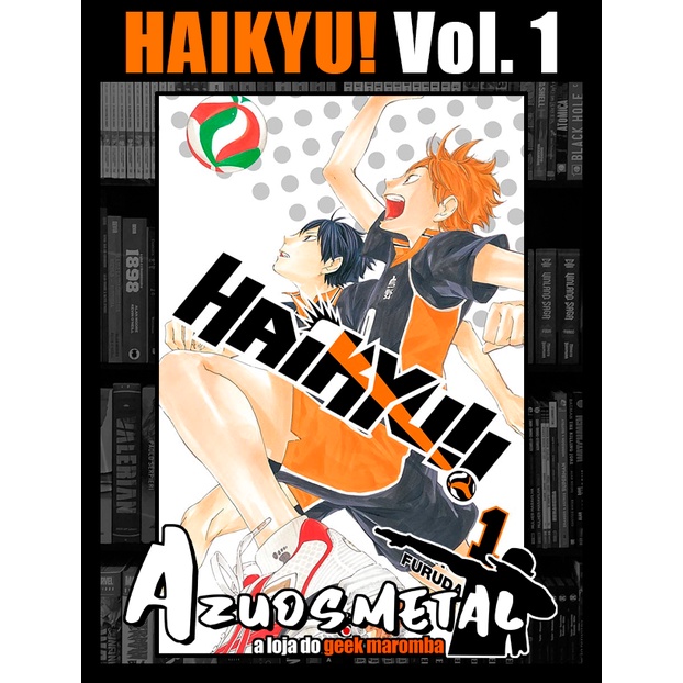 Capa Almofada Haikyuu Anime Mangá Light Novel Haikyu Shonen