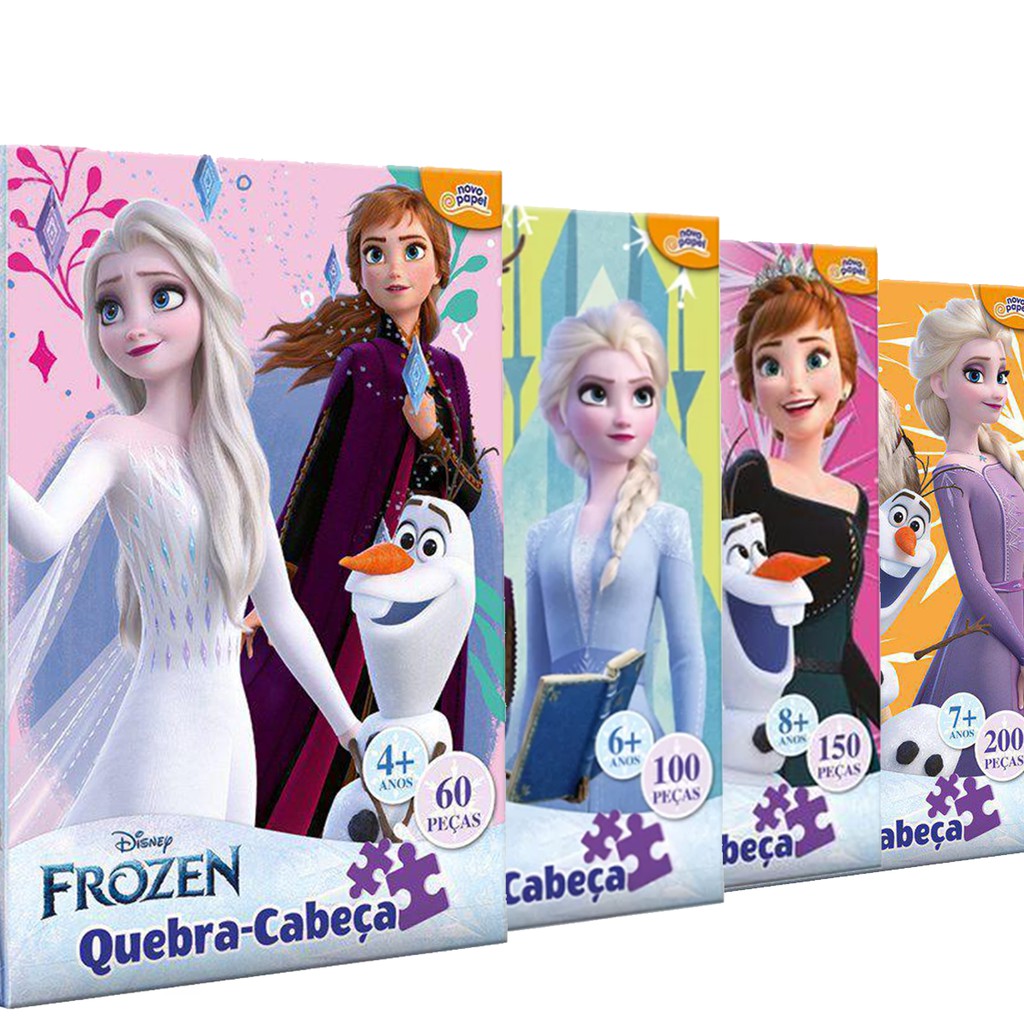 Quebra-Cabeça Puzzle 60 Peças - Frozen II - Anna - Toyster