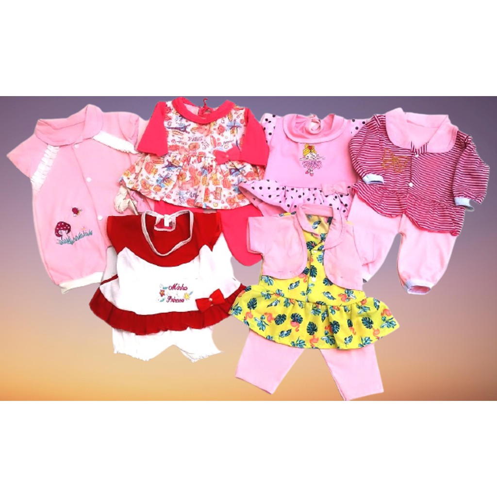 Kit moldes em PDF para roupas de boneca, bebê Reborn 35 cm