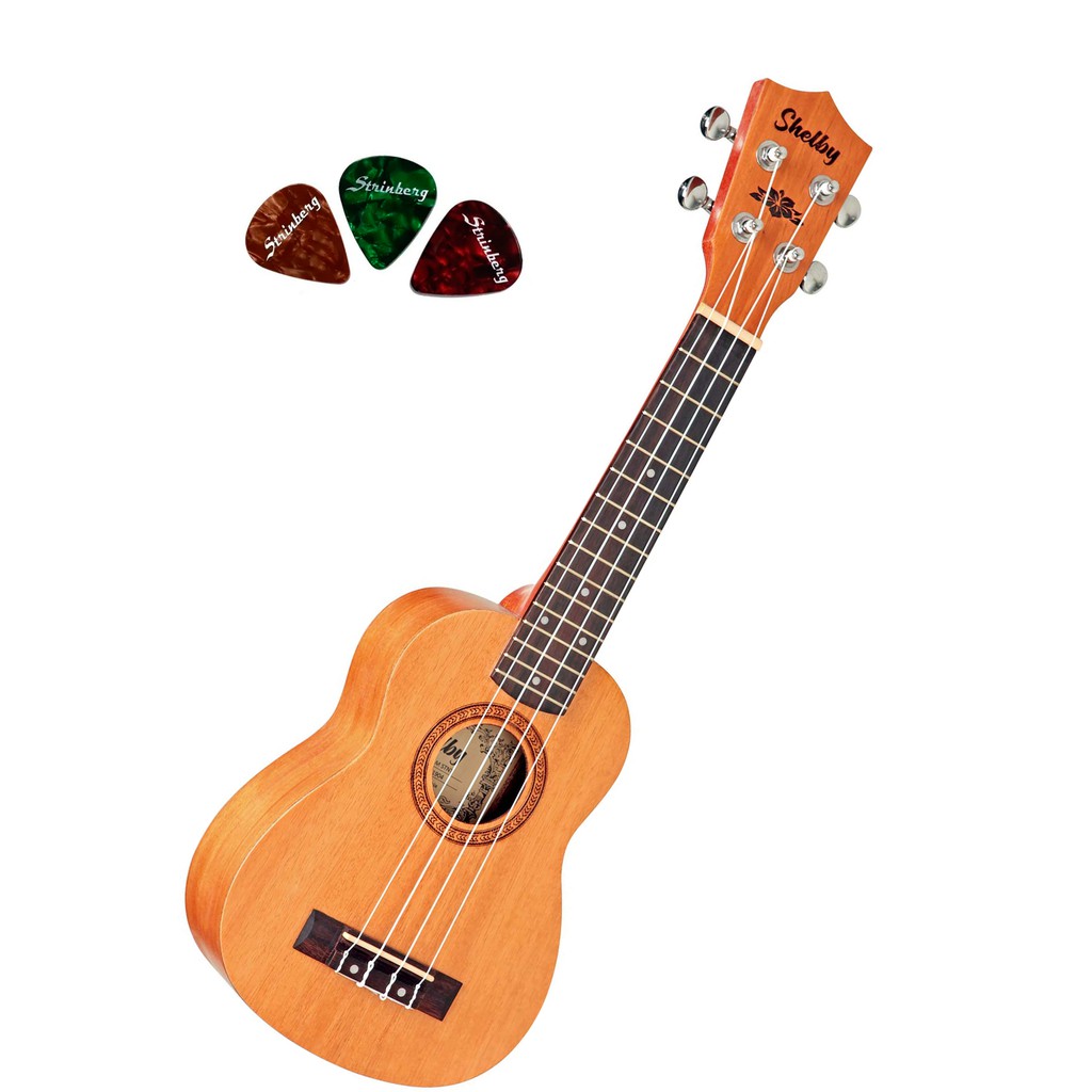 Ukulele Shelby Su21m Soprano Acústico - Stnt + Brinde