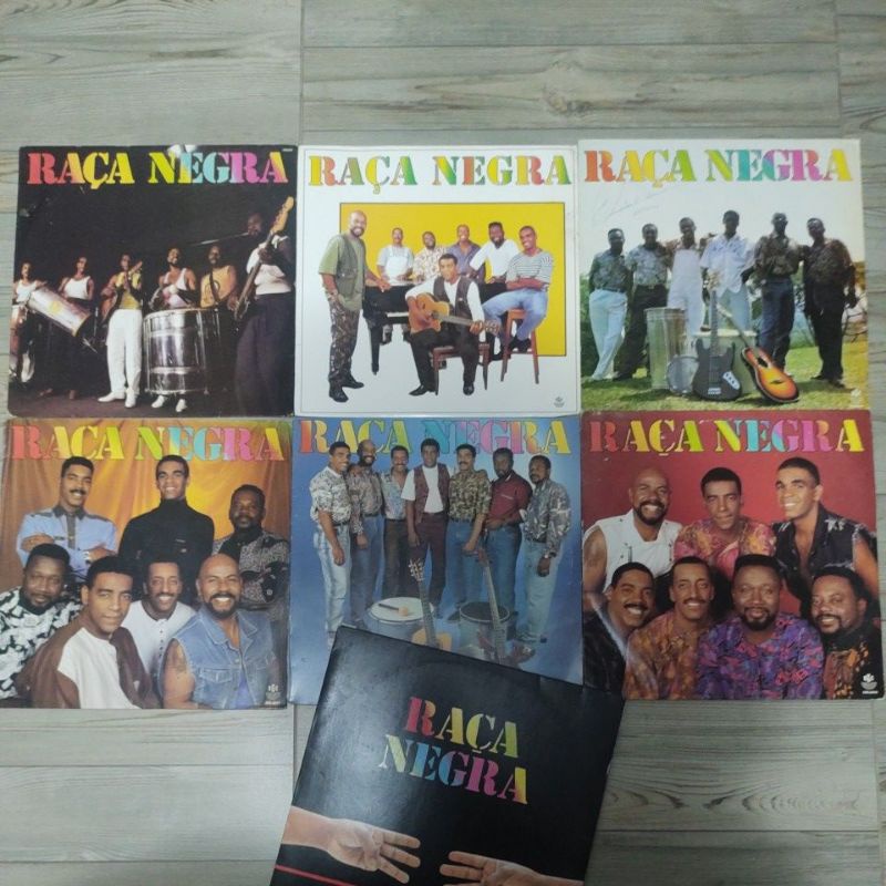 Raça Negra - É Tarde Demais - LP Vinil (1995)