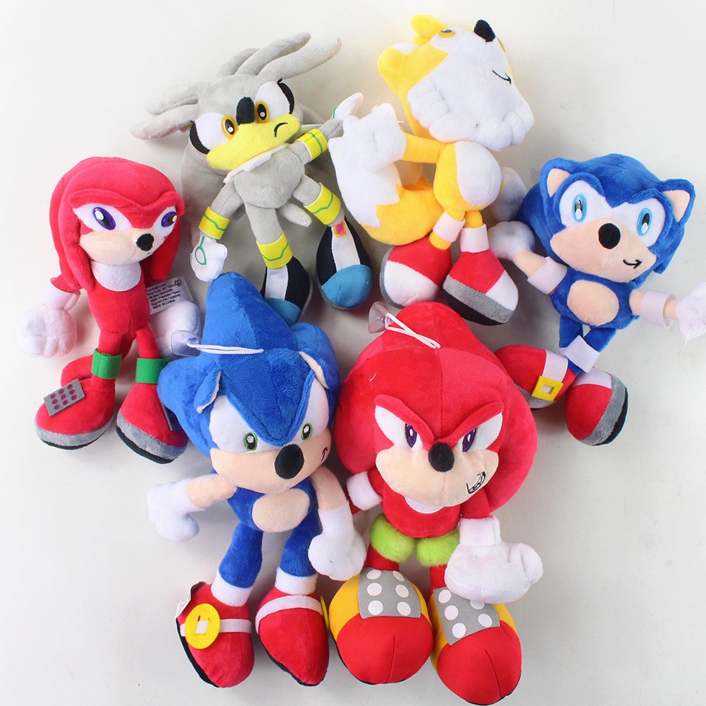 Sonic comemora 25 anos com os heróis da série em forma de bonecos de pelúcia  - Drops de Jogos
