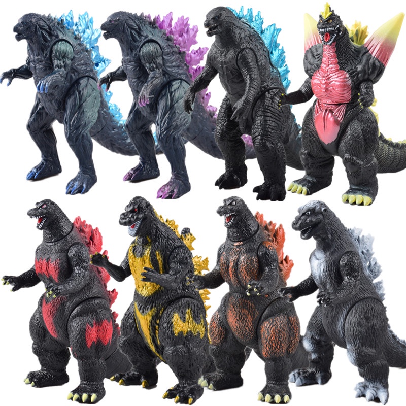 Godzilla Action Figure/Boneco De Ação 17cm Monstros Do Rei Tamanho Grande  Para Crianças