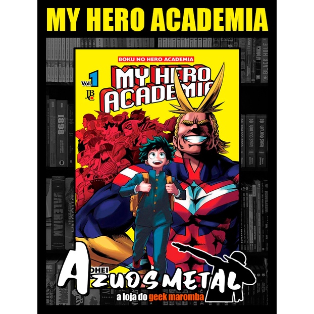 Livro - My Hero Academia - Boku no Hero - Vol. 36 - Revista HQ