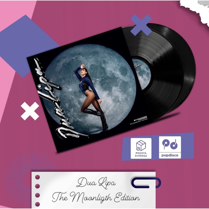 DUA LIPA FUTURE NOSTALGIA THE MOONLIGHT EDITION (Disco de Vinil LP ...