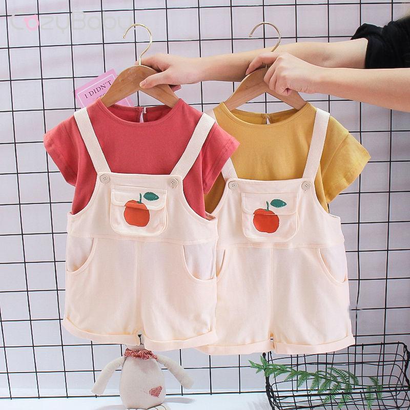 Roupas de bebê Kawaii para meninas clássicas fofas de caranguejo preppy  conjuntos de roupas de natação modernas integradas, >4-m, 6 Anos