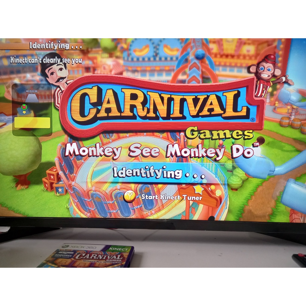 Carnival Games: Monkey See, Monkey Do - Xbox 360 (SEMINOVO