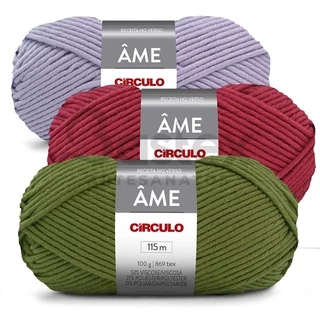 Fio Lã Âme Circulo 100g