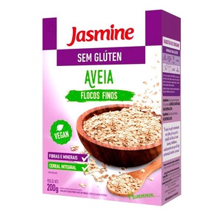 Aveia sem Glúten em Flocos Finos Jasmine 200g
