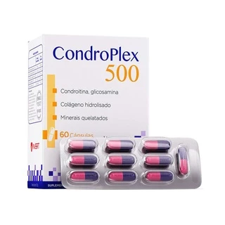 Suplemento Condroplex 500 com 60 Comprimidos em Oferta na Shopee