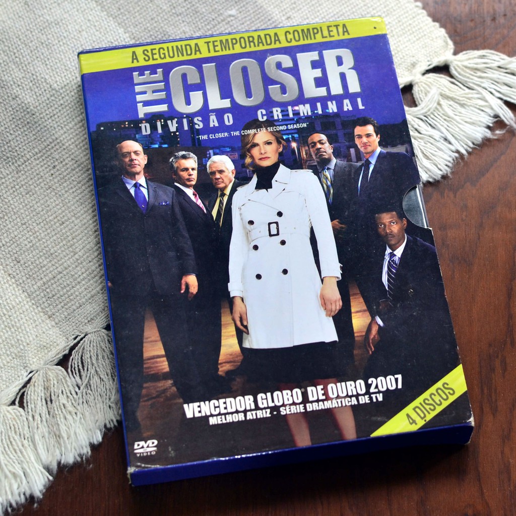 DVD: Série The Closer - Divisão Criminal (2ª Temporada Completa