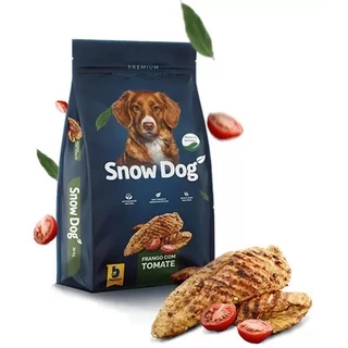 Ração para Cães Adultos Snow Dog Natural Frango com Tomates 15kg - Brazilian Pet Foods