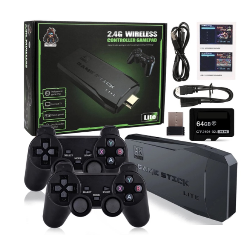 Games - Game Stick 4k Box 02 Controles sem Fio com 3500 Jogos - MAGAZINE -  Moda, calçados, acessórios; eletrônicos; ferramentas; esporte e fitness;  joias; pet; suplementos; brinquedos;