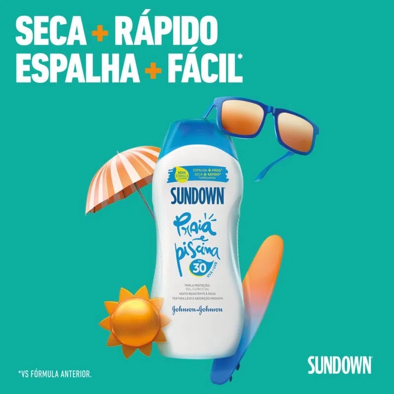 Protetor Solar Sundown Fps 30 - 200 ml | Shopee Brasil