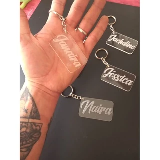 Chaveiro com nome próprio em Oferta na Shopee