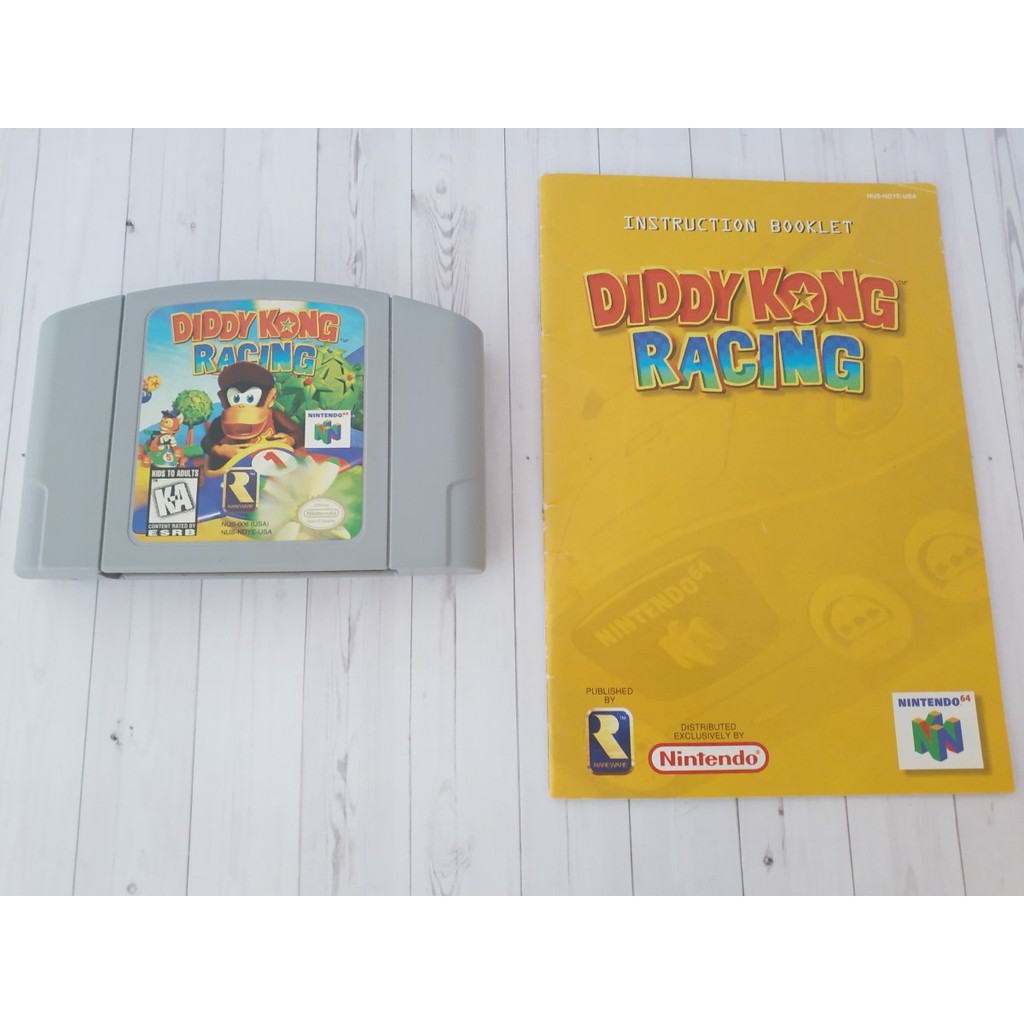 Diddy Kong Racing Nintendo 64 Loose NTSC J JP JPN Jap Japan N64