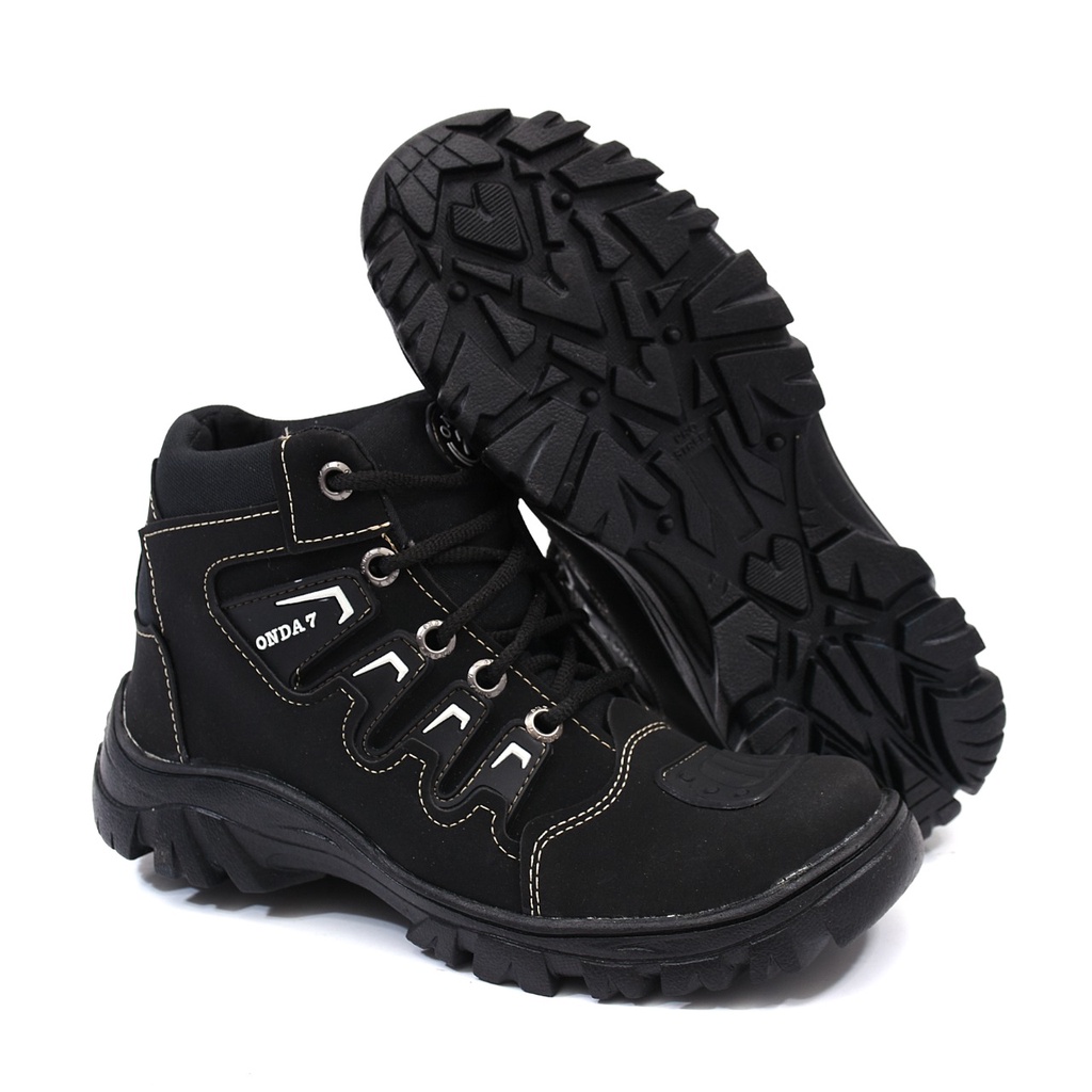 Coturno Bota Adventure estilo Camping e Motocicle