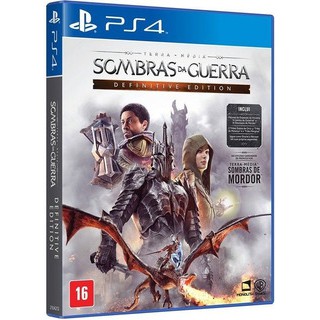 Sombras da Guerra - PS4 (SEMI-NOVO)