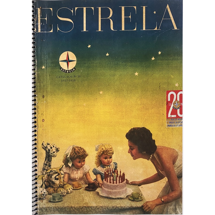 Catalogo Estrela Anos 57/58 - Só com bonecas