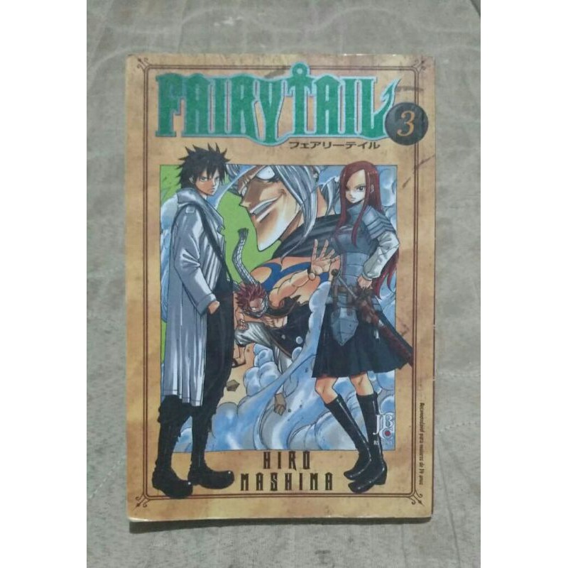 Fairy Tail Vol 1,3,10,51,52,54,56,57,58,60 | Shopee Brasil